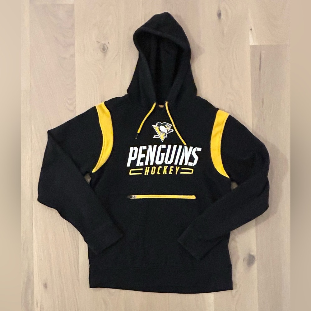 Fanatics Pittsburgh Penguins NHL Hockey Pullover Hooded Sweatshirt